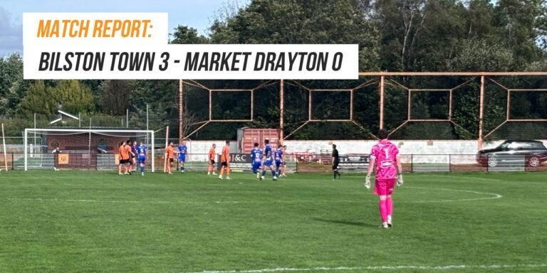 Bilston 3 Market Drayton 0